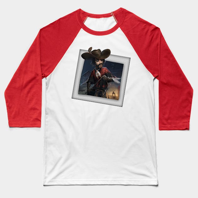 Cowboy Identity V Baseball T-Shirt by iewnfiwefuwu